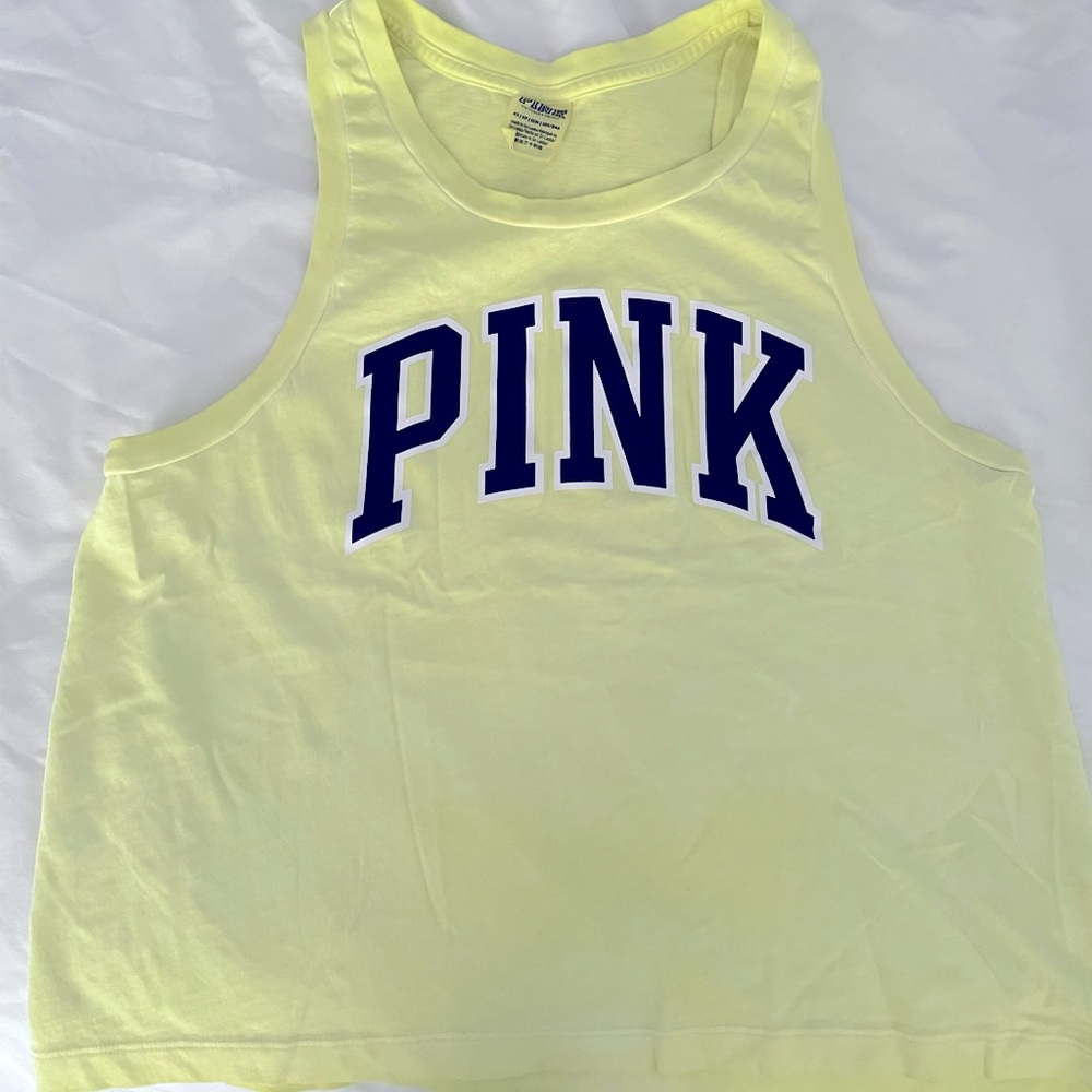 PINK Victoria’s Secret tank top.